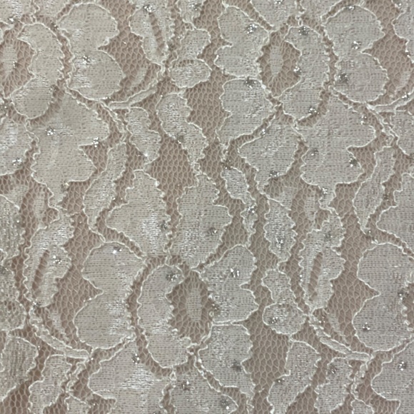 Speechless White and Peach Formal Dress - Picture 5 of 5